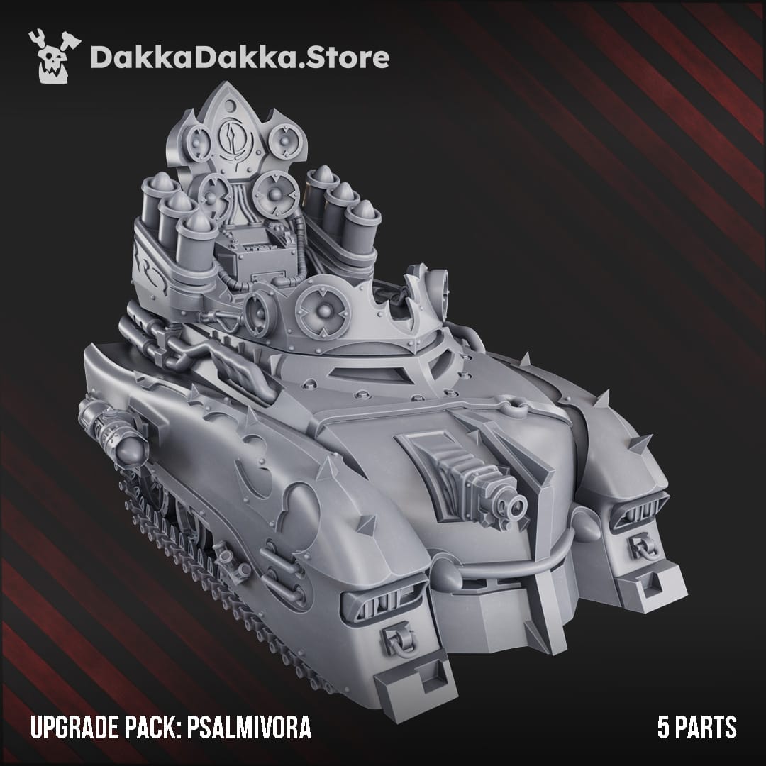 Tabletop Terrain Miniature Gomorrah Idolaters APC + Upgrade Packs