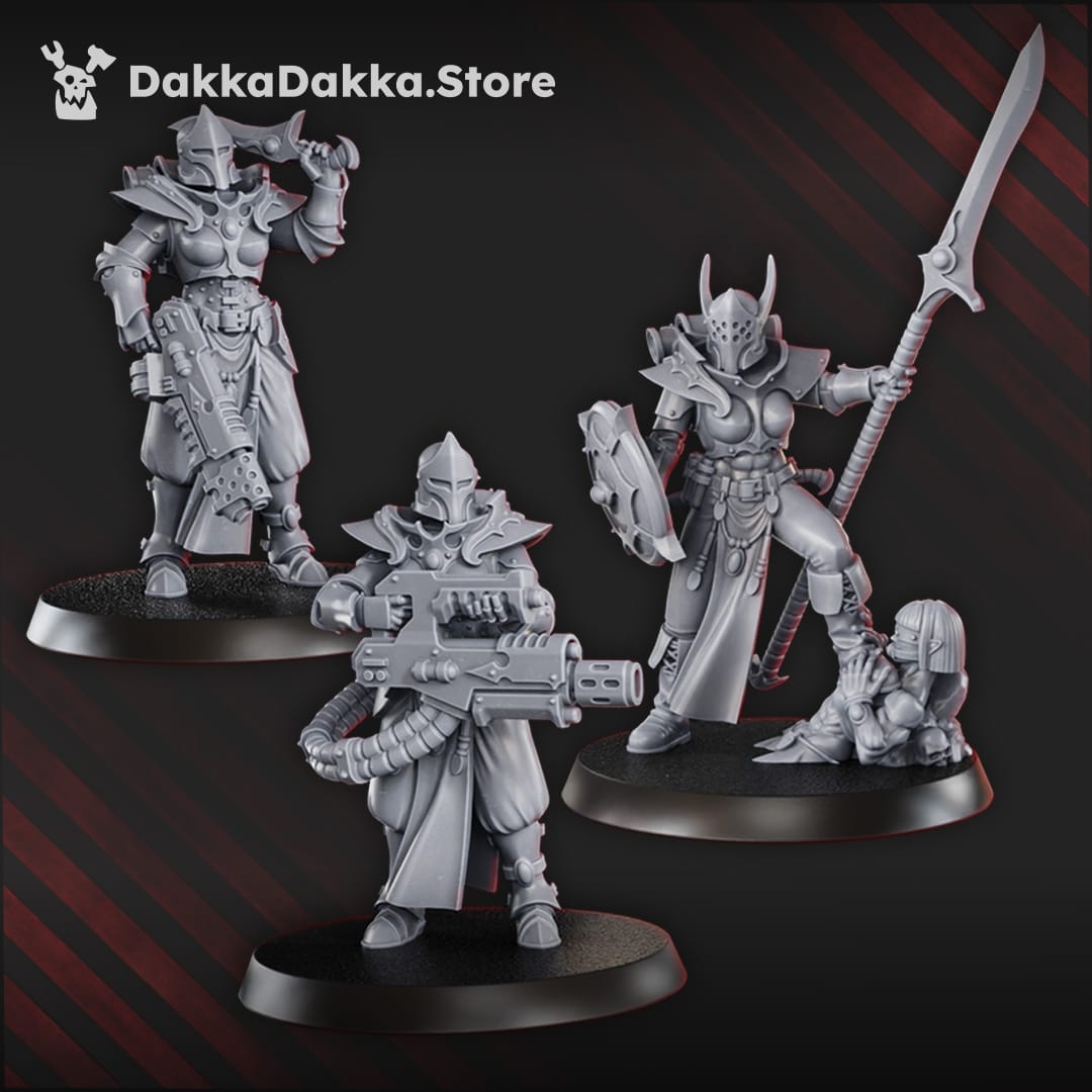 Tabletop Terrain Miniature Gomorrah Idolaters Squad (x19)