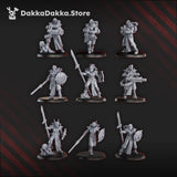 Tabletop Terrain Miniature Gomorrah Idolaters Squad (x19)