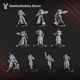 Tabletop Terrain Miniature Gomorrah Idolaters Squad (x19)