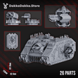 Tabletop Terrain Miniature Gorelords Automated Storm Vehicle