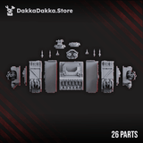 Tabletop Terrain Miniature Gorelords Automated Storm Vehicle