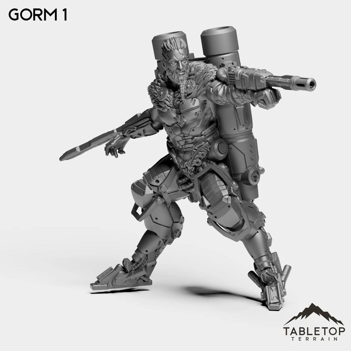 Tabletop Terrain Miniature Gorm 1 Gorm - Raiders of Ymir