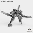 Tabletop Terrain Miniature Goryo Armour - Street Samurai