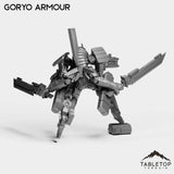 Tabletop Terrain Miniature Goryo Armour - Street Samurai