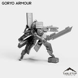 Tabletop Terrain Miniature Goryo Armour - Street Samurai