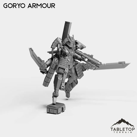 Tabletop Terrain Miniature Goryo Armour - Street Samurai