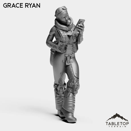 Tabletop Terrain Miniature Grace Ryan - Sleepless City