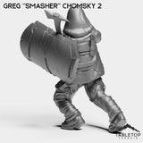 Tabletop Terrain Miniature Greg ''Smasher'' Chomsky - Hashtag Rioters