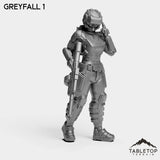 Tabletop Terrain Miniature Greyfall