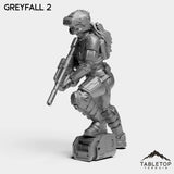 Tabletop Terrain Miniature Greyfall