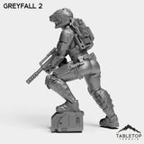 Tabletop Terrain Miniature Greyfall