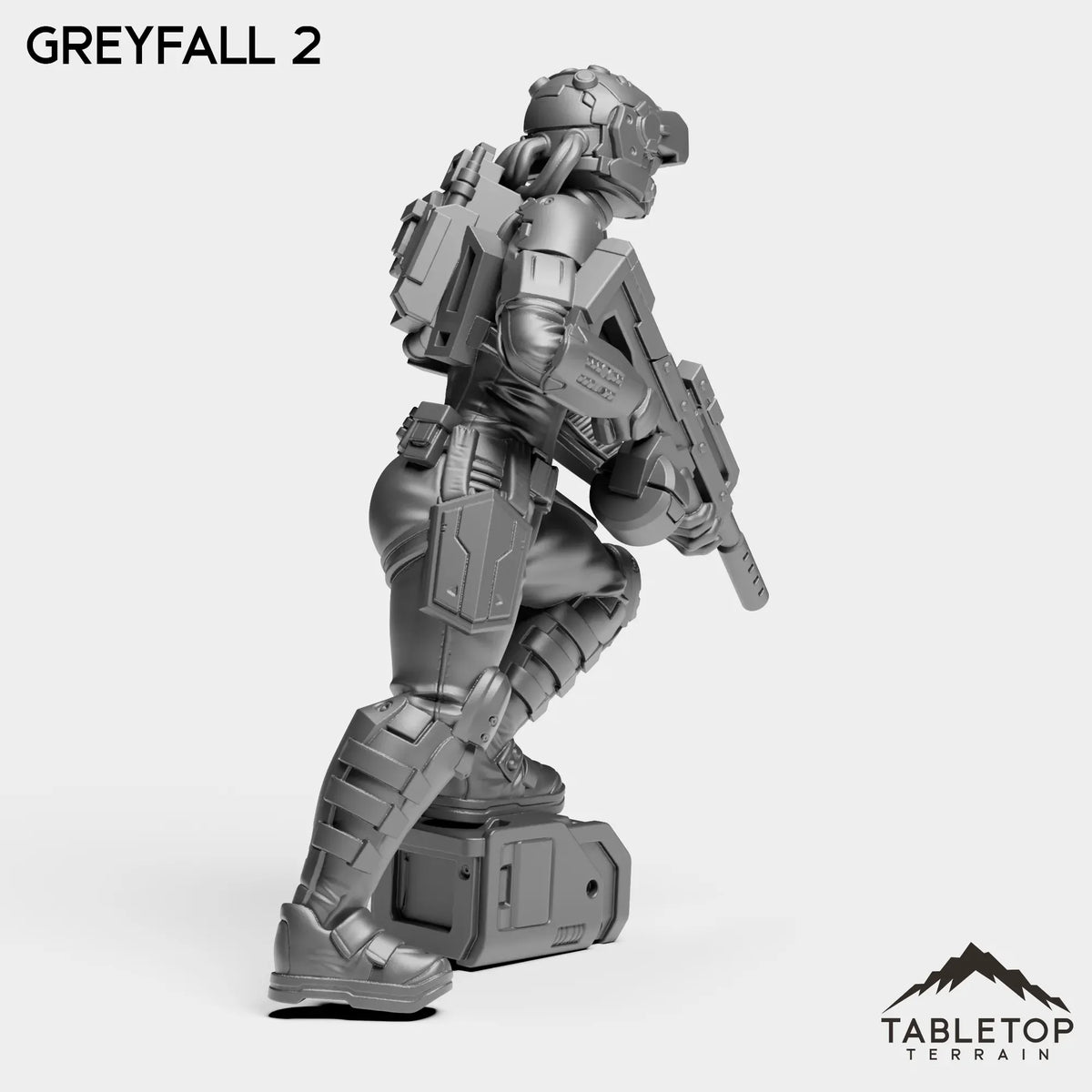 Tabletop Terrain Miniature Greyfall