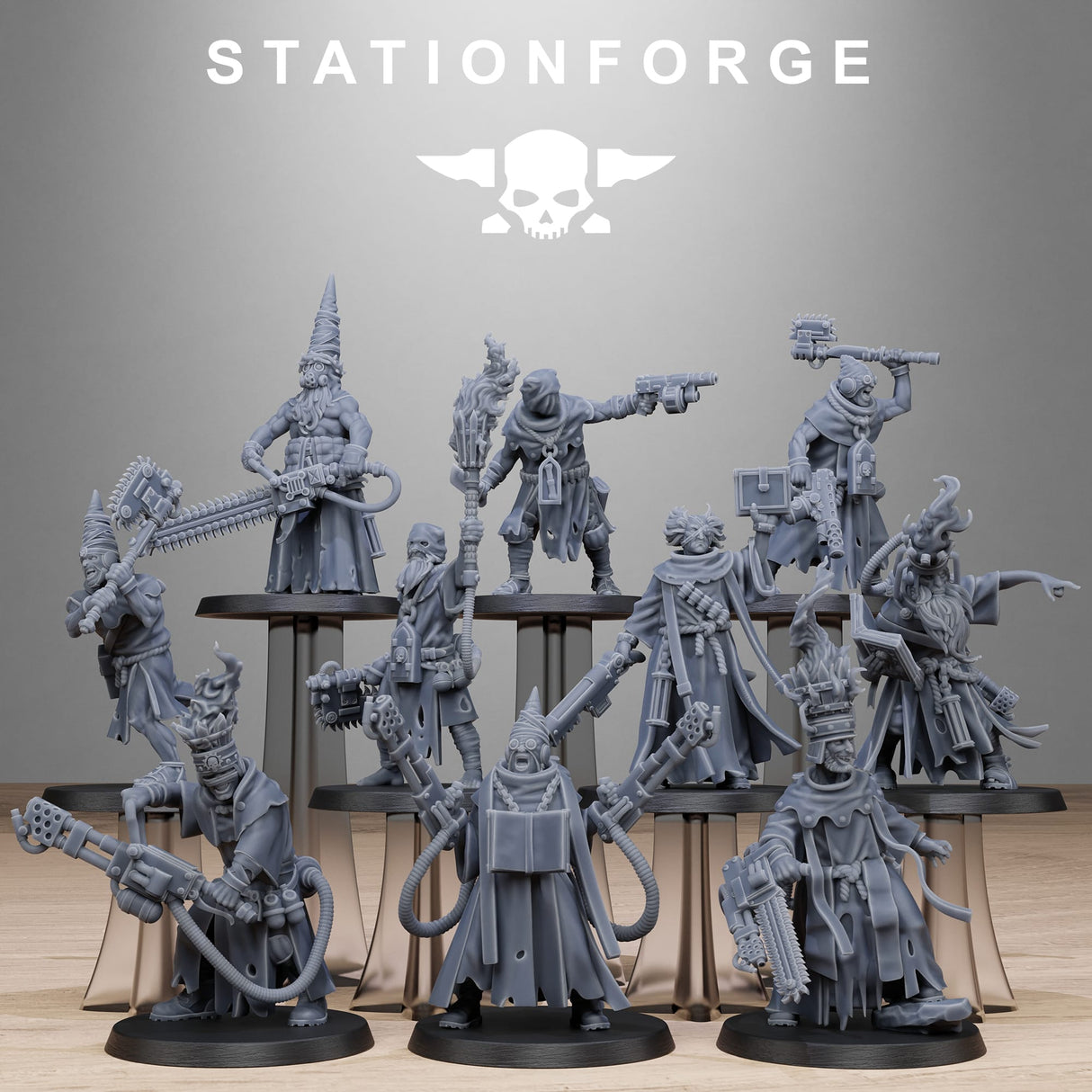 Tabletop Terrain Miniature GrimCorp Firers