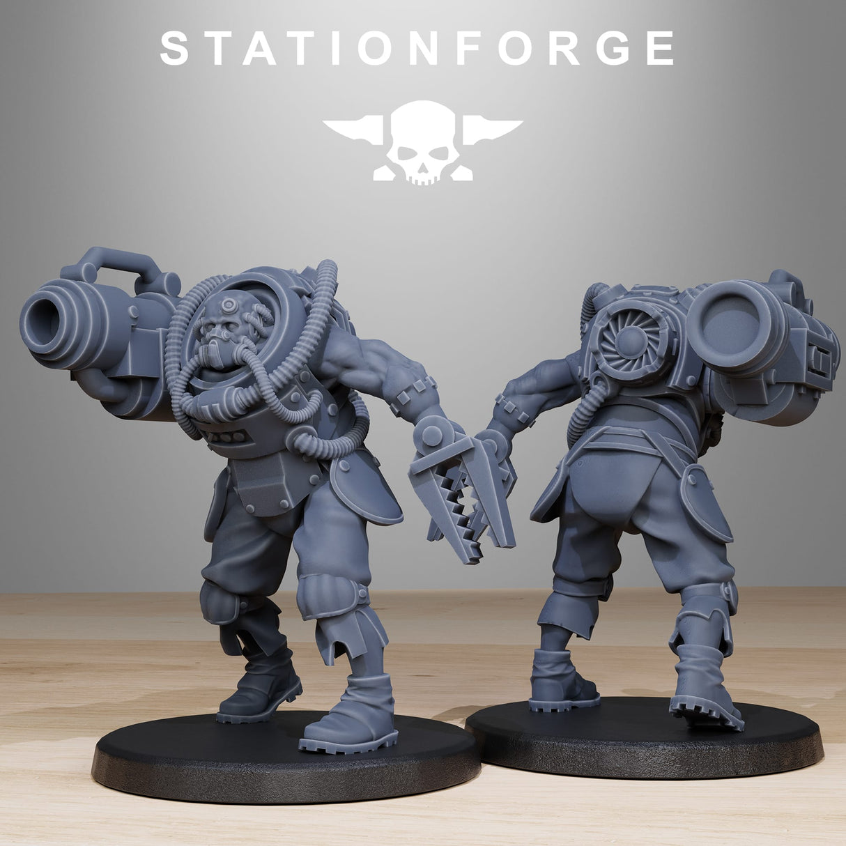 Tabletop Terrain Miniature GrimCorp Mercenaries