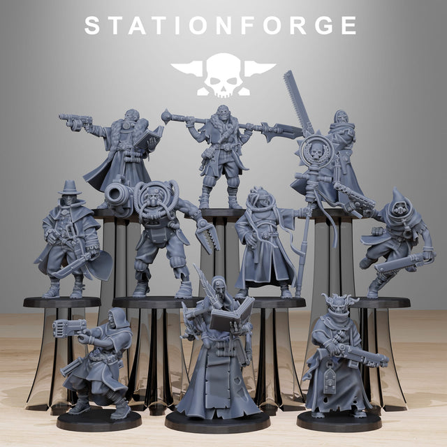 Tabletop Terrain Miniature GrimCorp Mercenaries