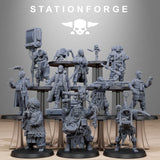 Tabletop Terrain Miniature GrimCorp Scrap Operatives