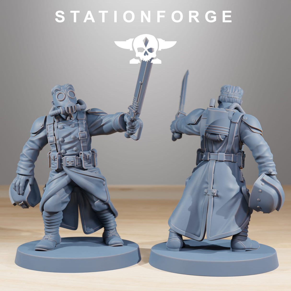 Tabletop Terrain Miniature GrimGuard Acolytes