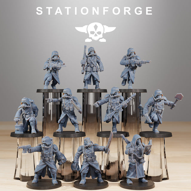 Tabletop Terrain Miniature GrimGuard Acolytes