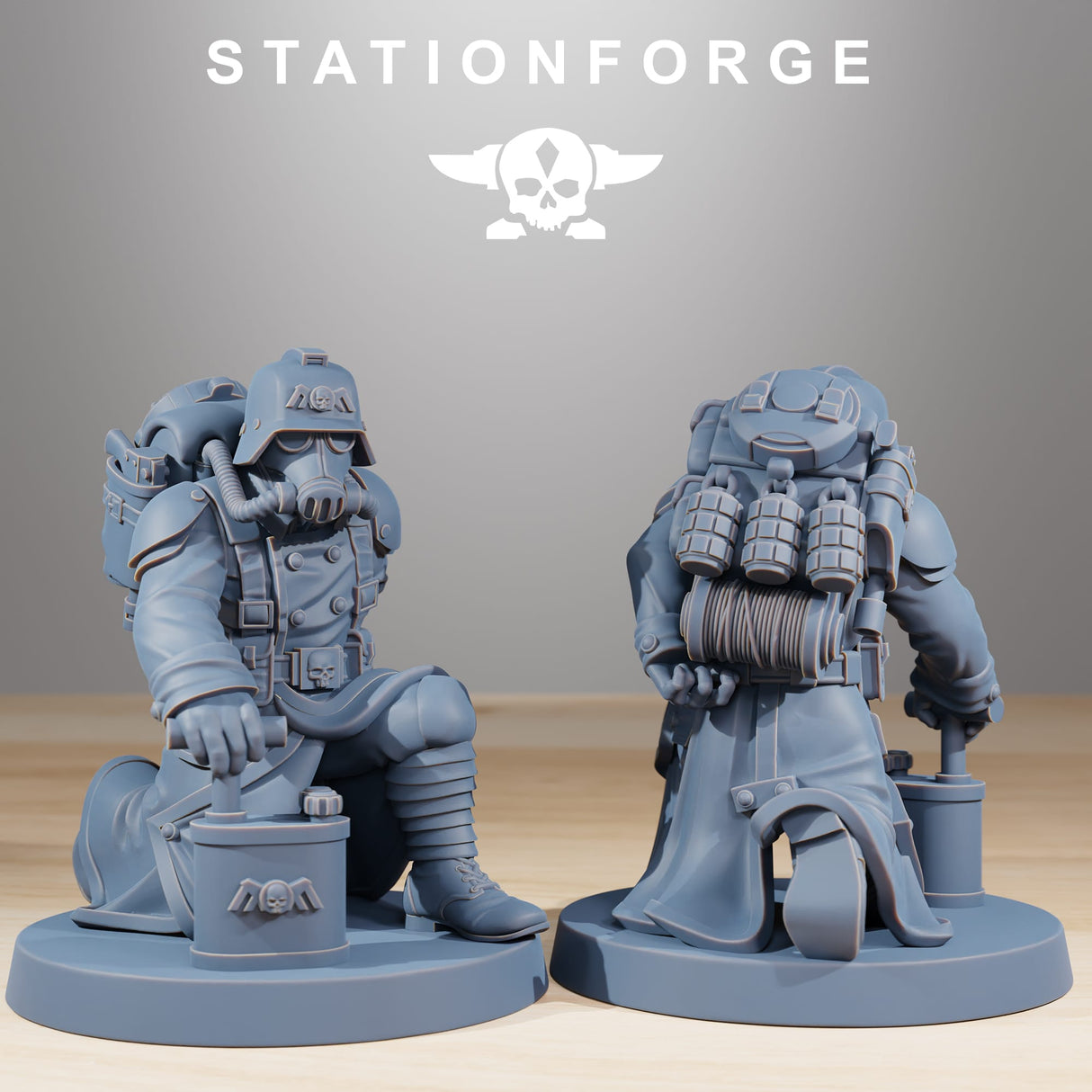 Tabletop Terrain Miniature GrimGuard Acolytes