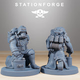 Tabletop Terrain Miniature GrimGuard Acolytes