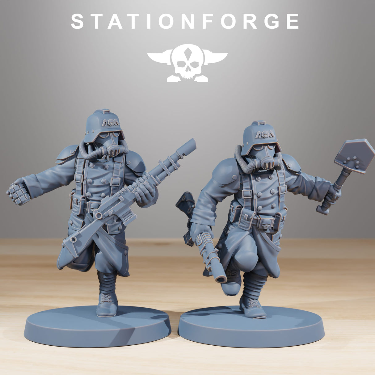 Tabletop Terrain Miniature GrimGuard Acolytes