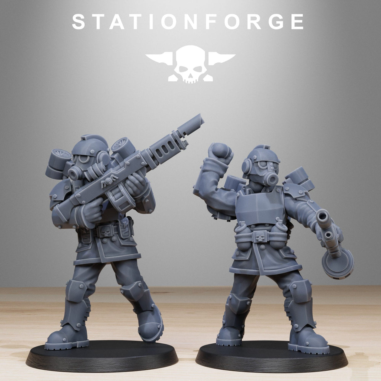 Tabletop Terrain Miniature GrimGuard Aero Troops