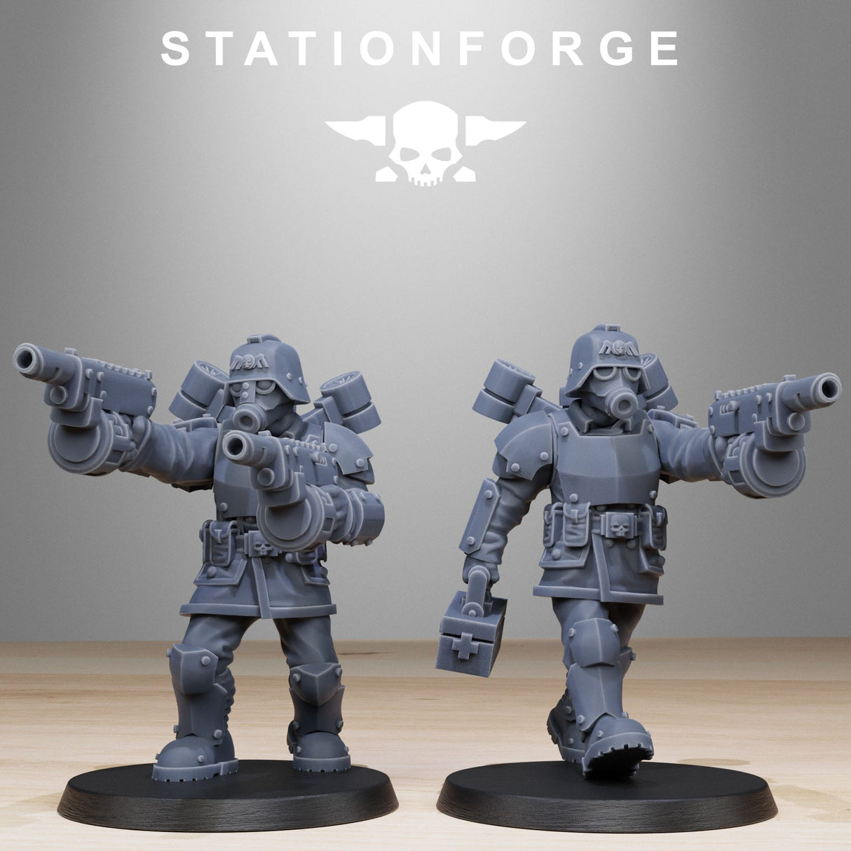 Tabletop Terrain Miniature GrimGuard Aero Troops