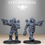 Tabletop Terrain Miniature GrimGuard Aero Troops