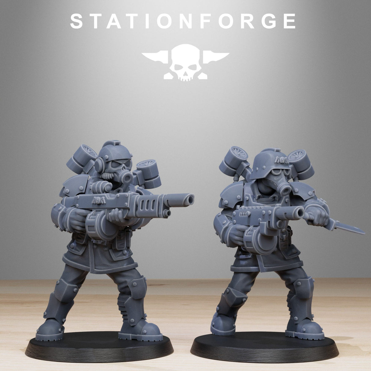 Tabletop Terrain Miniature GrimGuard Aero Troops