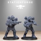 Tabletop Terrain Miniature GrimGuard Aero Troops