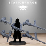 Tabletop Terrain Miniature GrimGuard American Weapon Pack