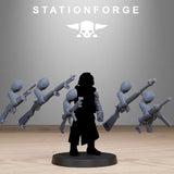 Tabletop Terrain Miniature GrimGuard American Weapon Pack
