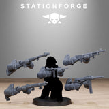Tabletop Terrain Miniature GrimGuard American Weapon Pack