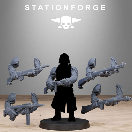 Tabletop Terrain Miniature GrimGuard American Weapon Pack