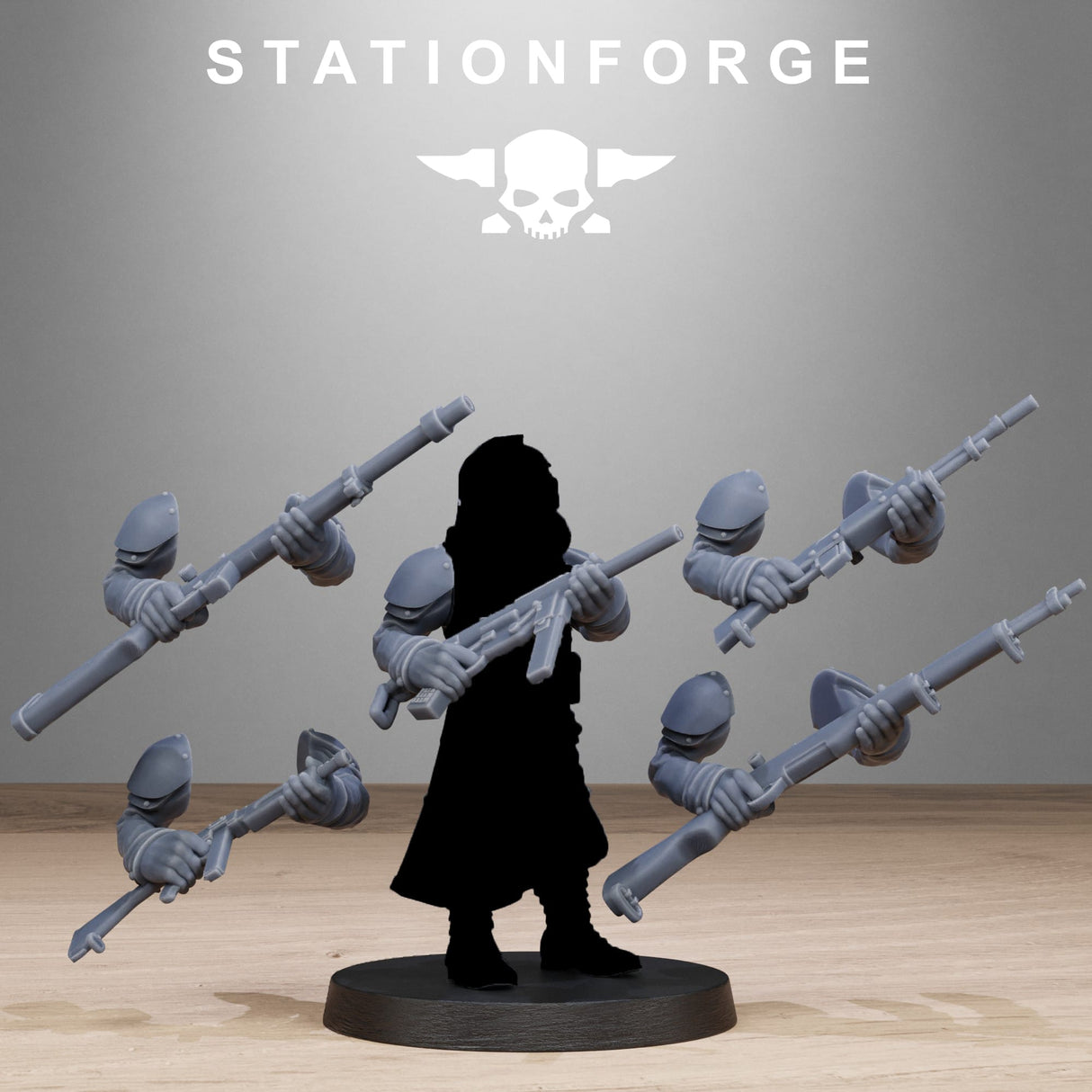 Tabletop Terrain Miniature GrimGuard American Weapon Pack