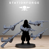 Tabletop Terrain Miniature GrimGuard American Weapon Pack