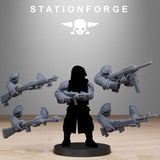 Tabletop Terrain Miniature GrimGuard American Weapon Pack