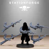 Tabletop Terrain Miniature GrimGuard American Weapon Pack