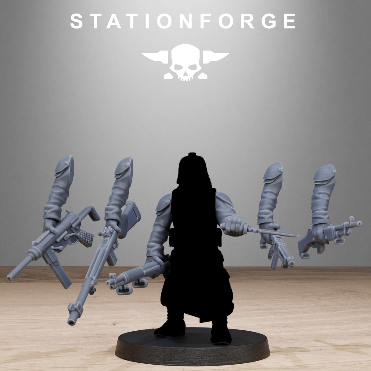 Tabletop Terrain Miniature GrimGuard American Weapon Pack
