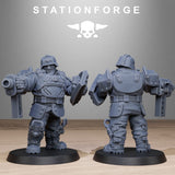 Tabletop Terrain Miniature GrimGuard Armored Mutants