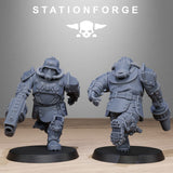 Tabletop Terrain Miniature GrimGuard Armored Mutants