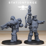 Tabletop Terrain Miniature GrimGuard Armored Squad
