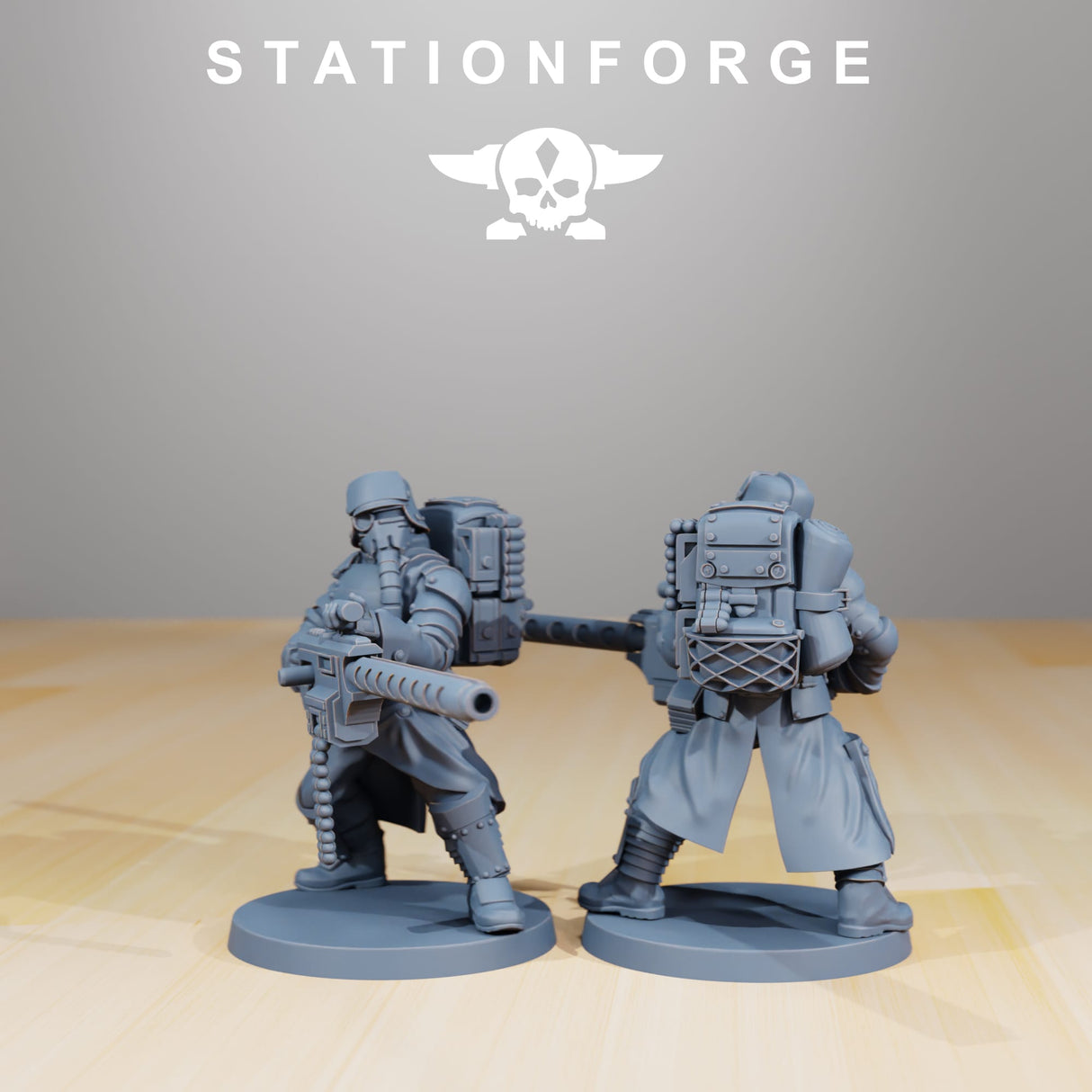 Tabletop Terrain Miniature GrimGuard - Armored Squad