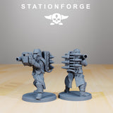 Tabletop Terrain Miniature GrimGuard - Armored Squad