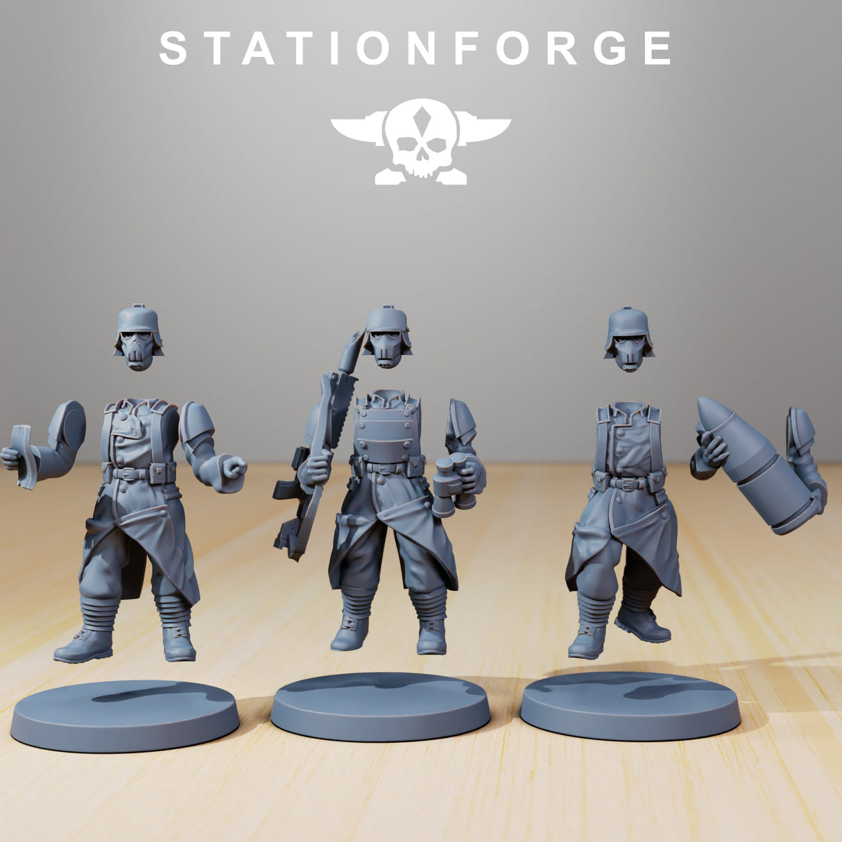 Tabletop Terrain Miniature GrimGuard - Artillery
