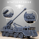 Tabletop Terrain Miniature GrimGuard Artillery Vehicle
