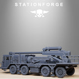 Tabletop Terrain Miniature GrimGuard Artillery Vehicle