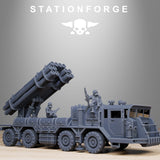 Tabletop Terrain Miniature GrimGuard Artillery Vehicle
