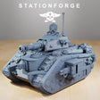 Tabletop Terrain Miniature GrimGuard - Battle Tank